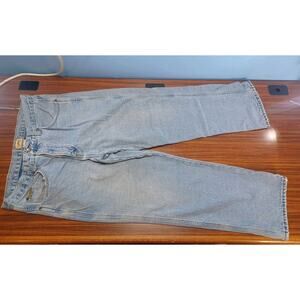 Mens C.E. Schmidt Workwear Size 38X30 Blue Plaid Lined Jeans Denim Construction